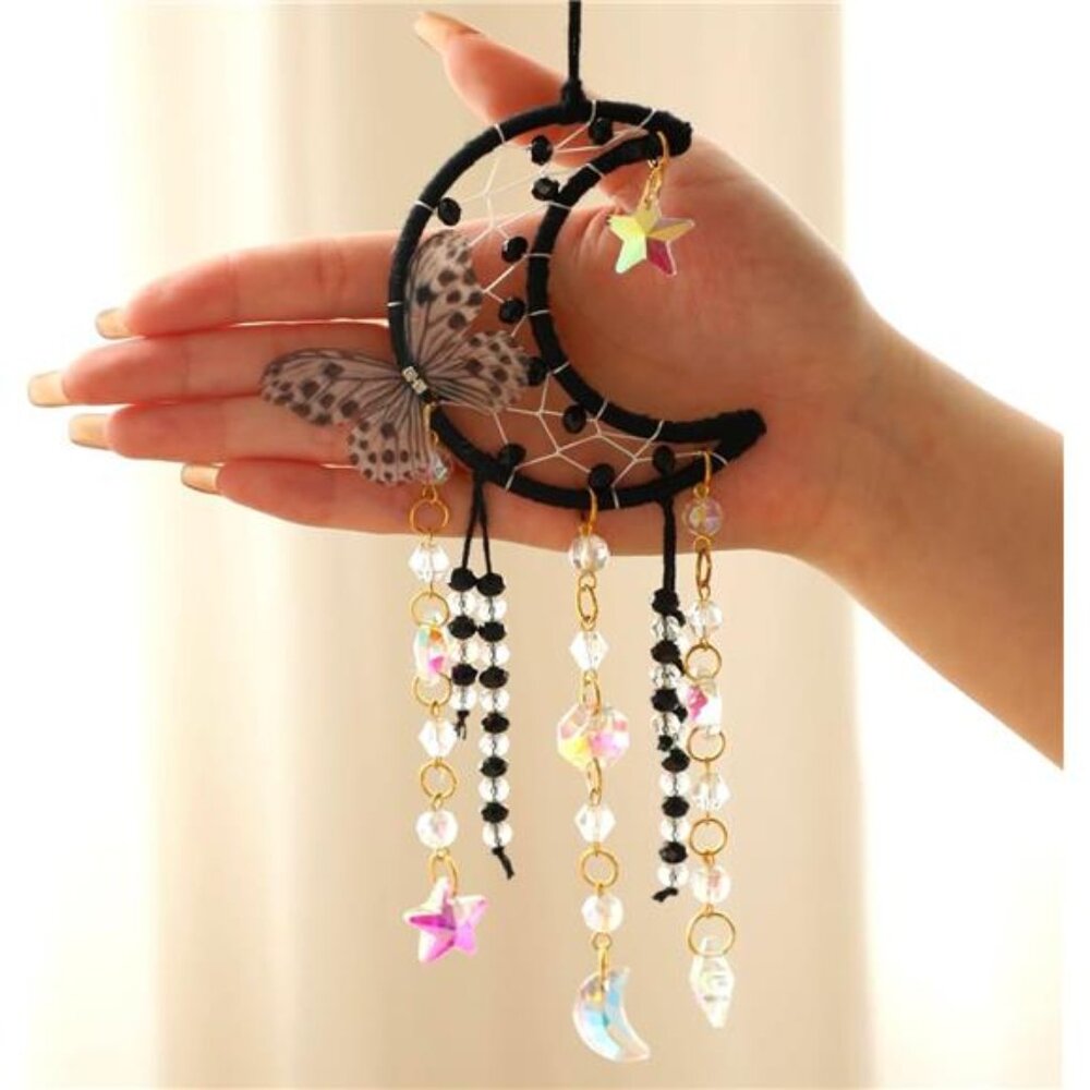 Butterfly Small Black Dream Catcher
